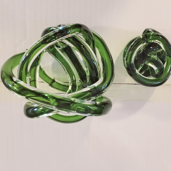 Glass orb set - Picture 4 of 4
